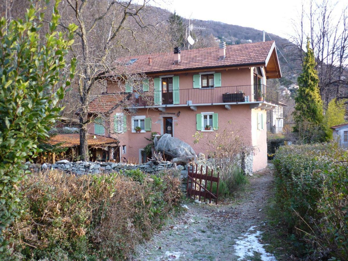 Апартаменты La Vecchia Casa Rosa Каннеро-Ривьера Экстерьер фото